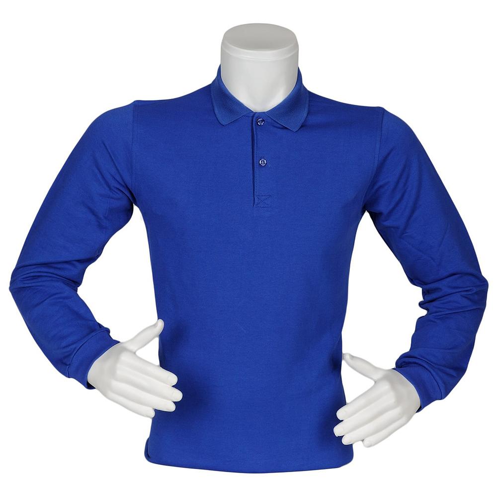 Polo Yaka İki İplik Şardonsuz 1. Sınıf Uzun Kollu Koyu Mavi Bady