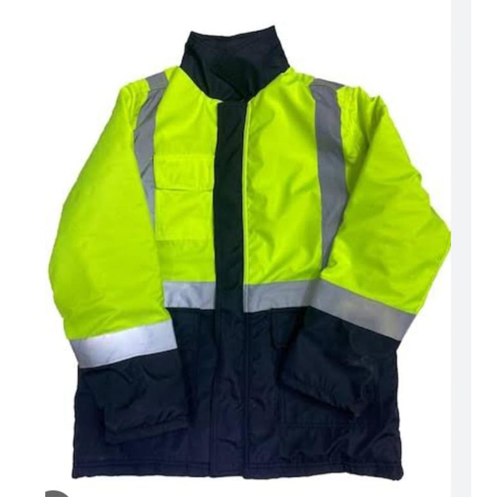 Bondit Reflektörlü Yeşil Lacivert Mont