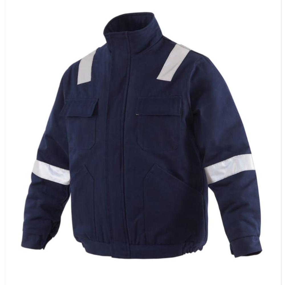 Bondit Reflektörlü Lacivert Mont