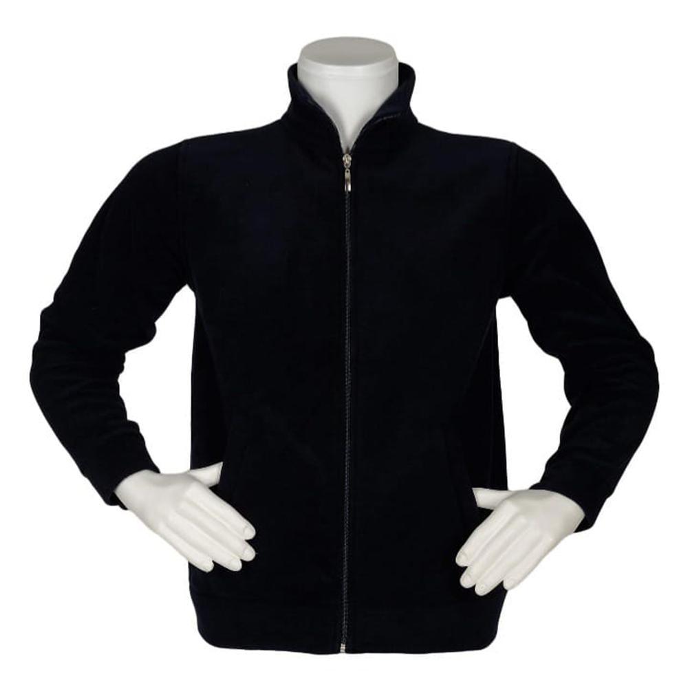 Dik Yaka Fileto 2 Cepli Siyah Polar