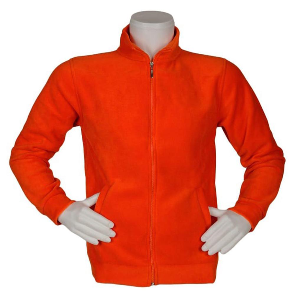 Dik Yaka Fileto 2 Cepli Turuncu Polar