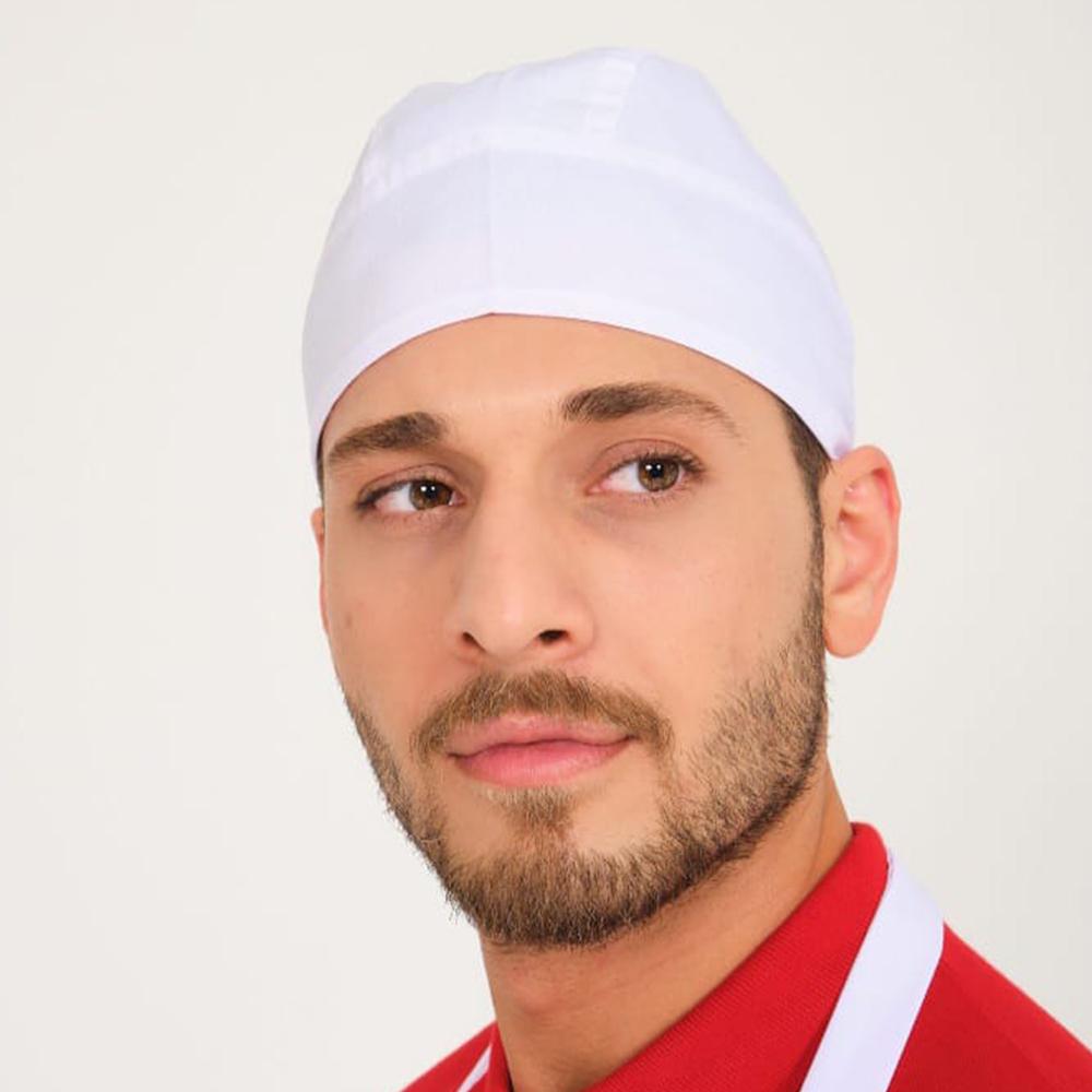 Fileli Model Beyaz Aşcı Kuyruklu Bandana