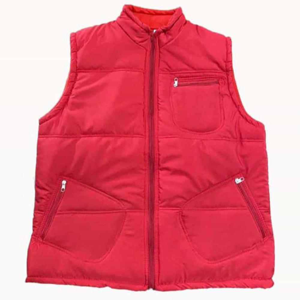 Polarlı Kırmızı Şişme Yelek