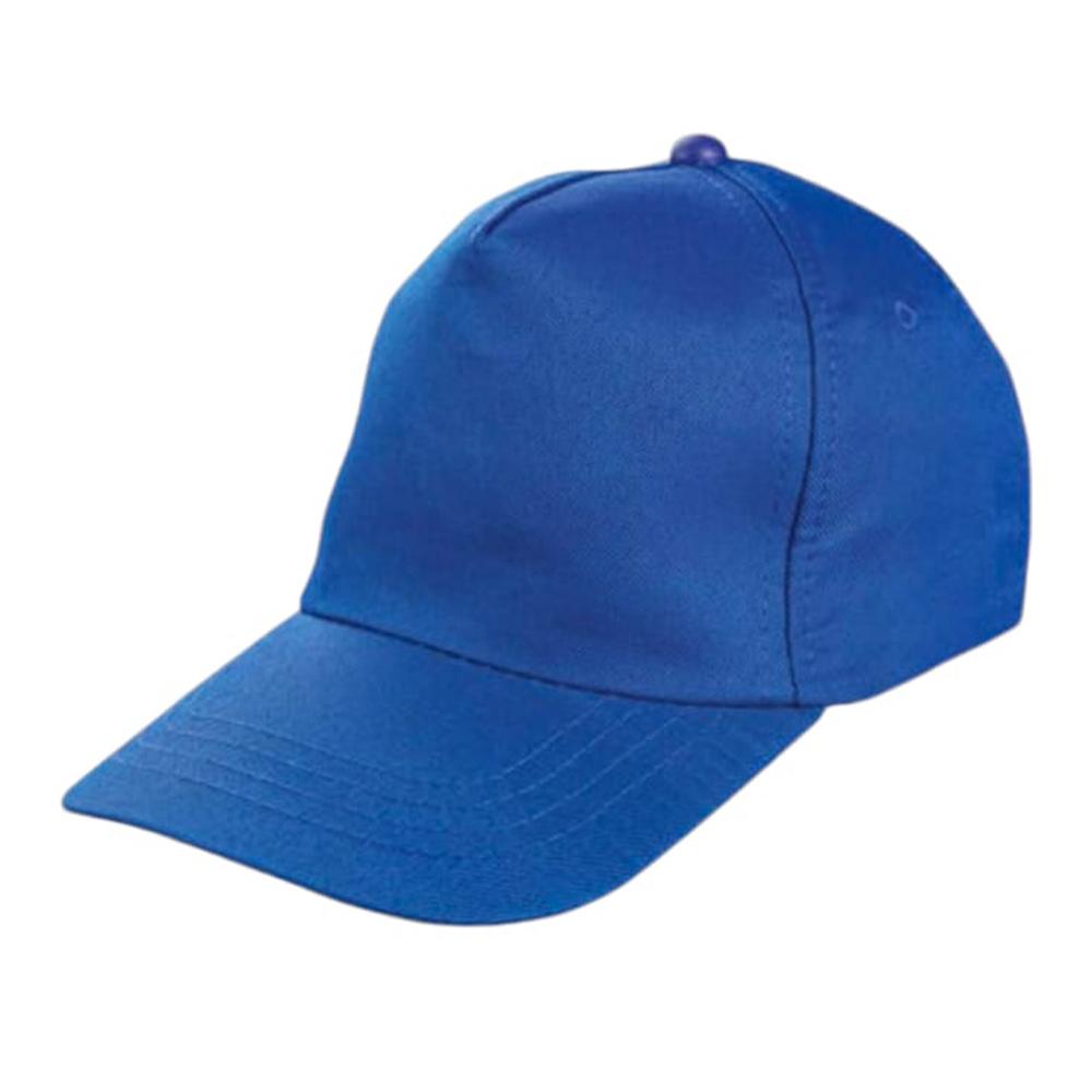 Polyester Kumaş Mavi Promosyon Şapka