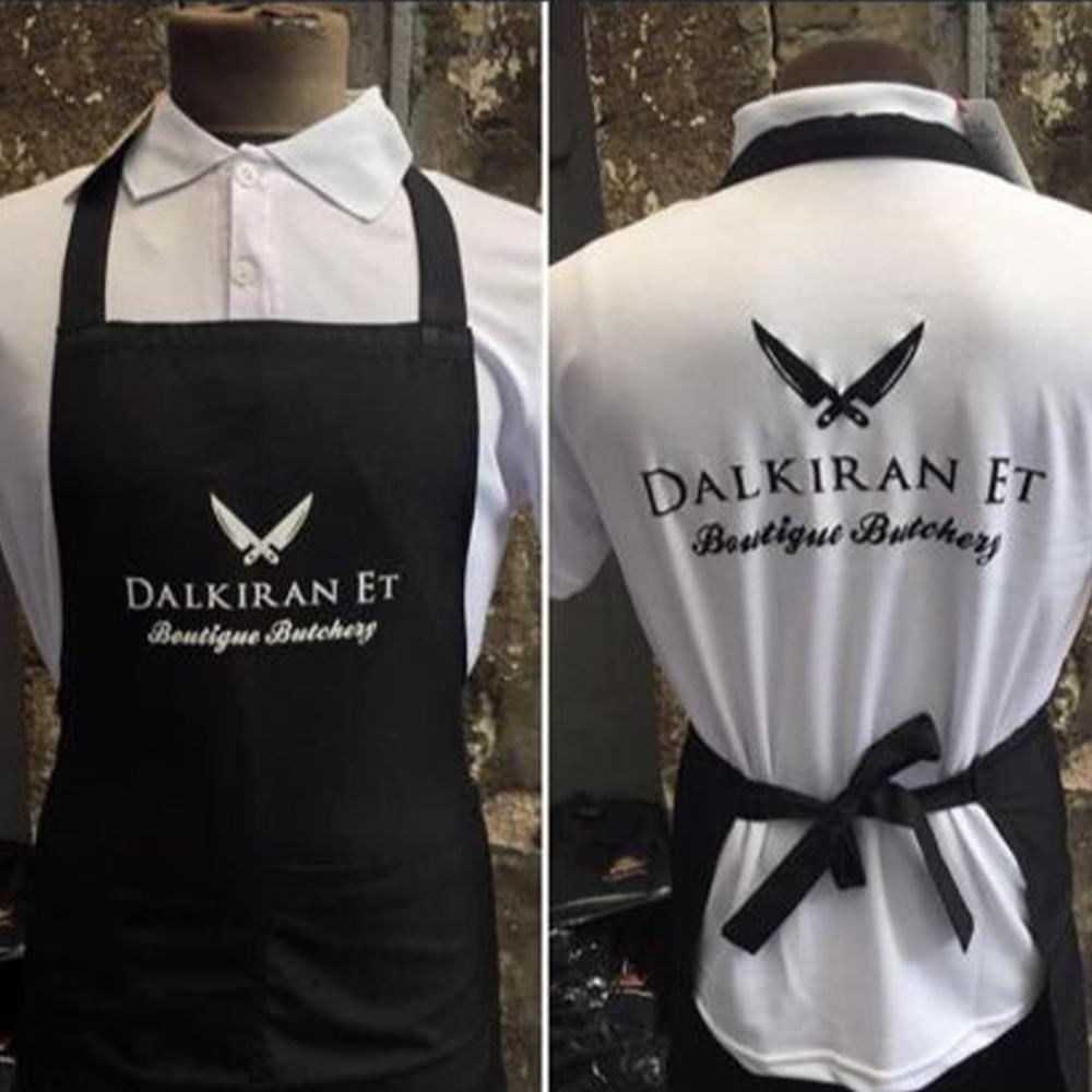 Siyah Askılı Önlük
