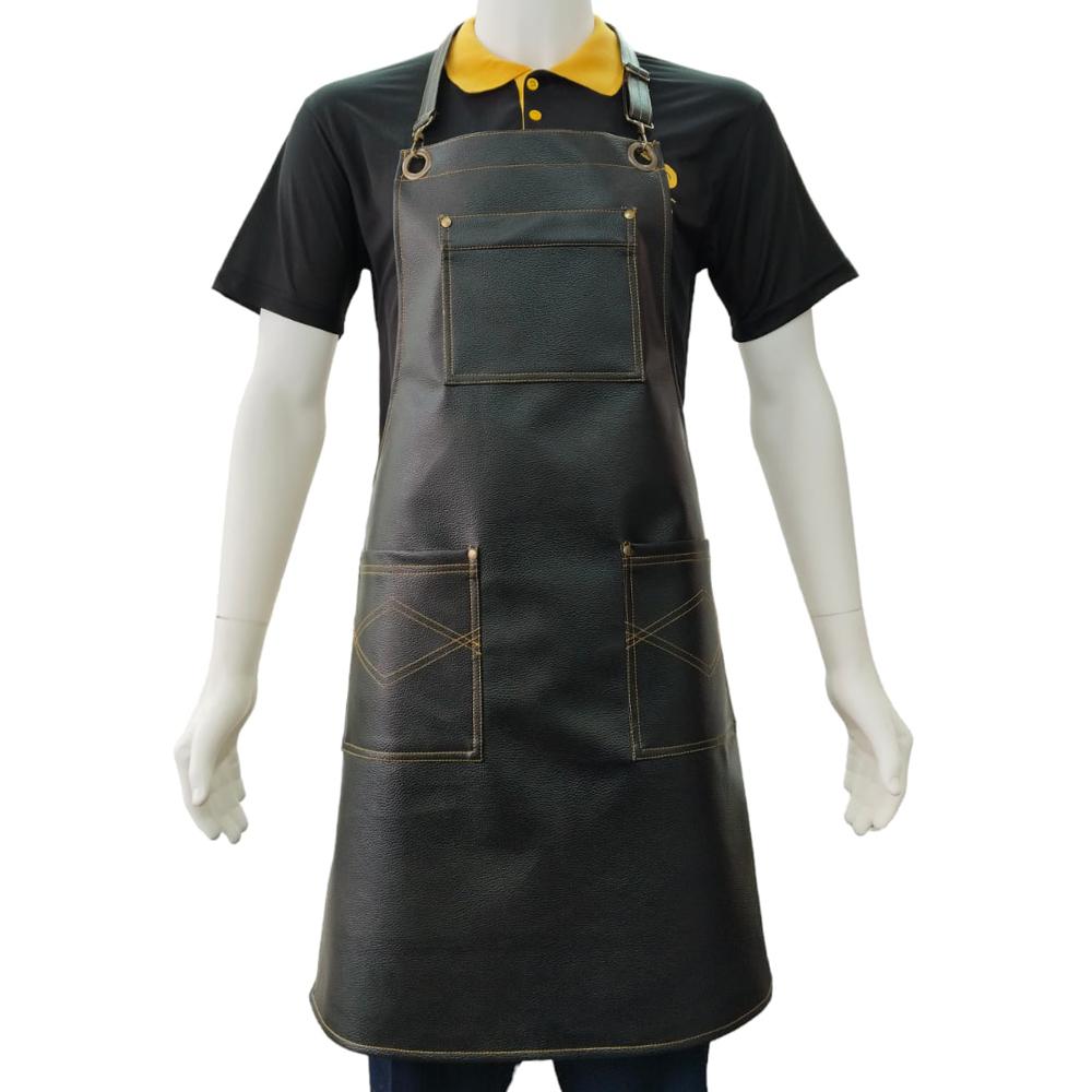 Suni Deri Ayarlanabilen Barista Önlük