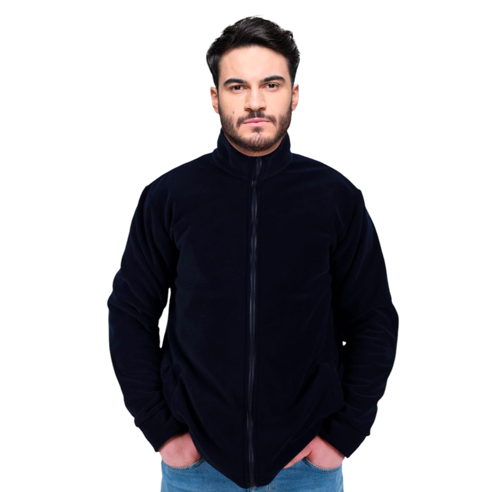 Fileto Dik Yaka 2 Cepli Lacivert Polar